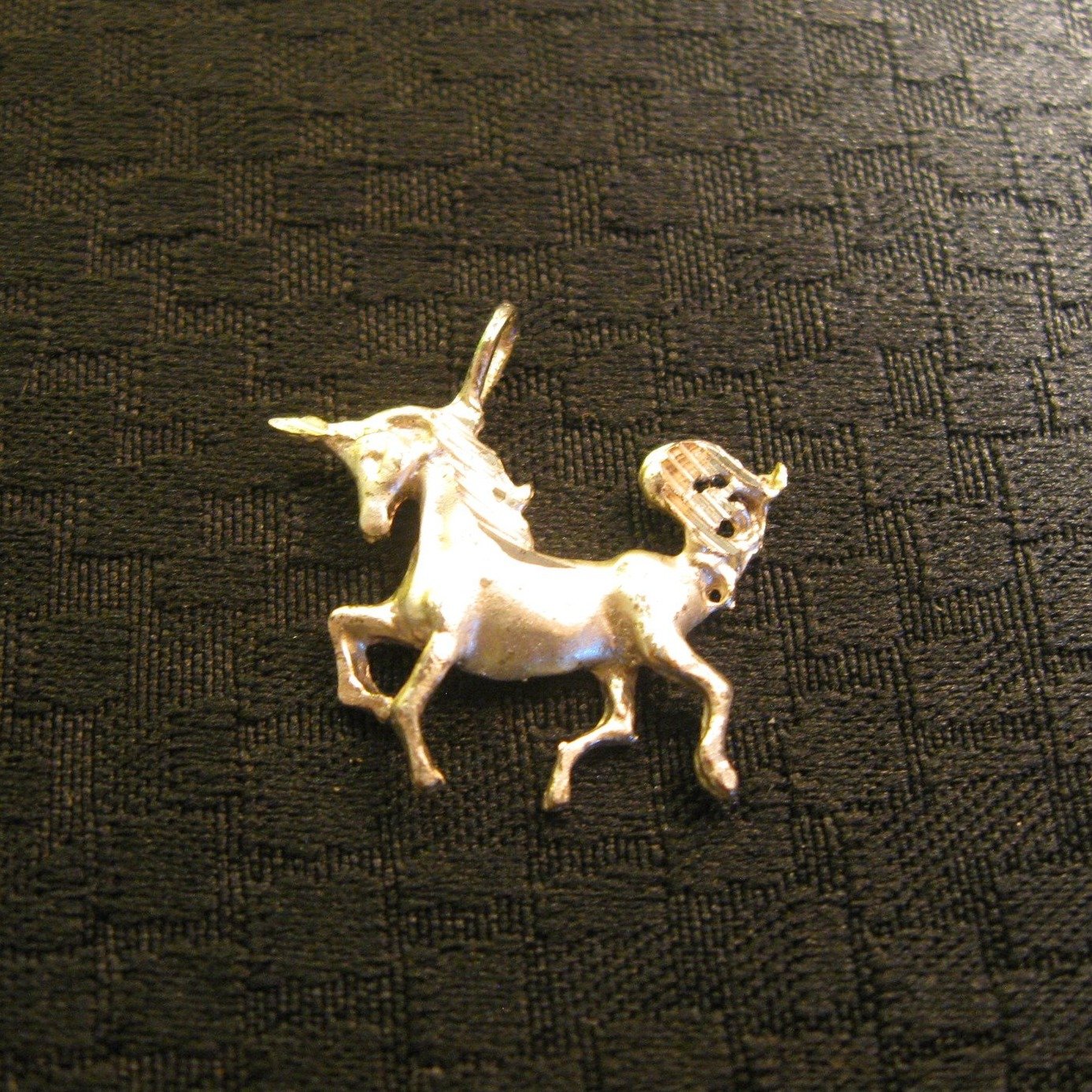 SS Sterling Silver Unicorn Charm - NIB