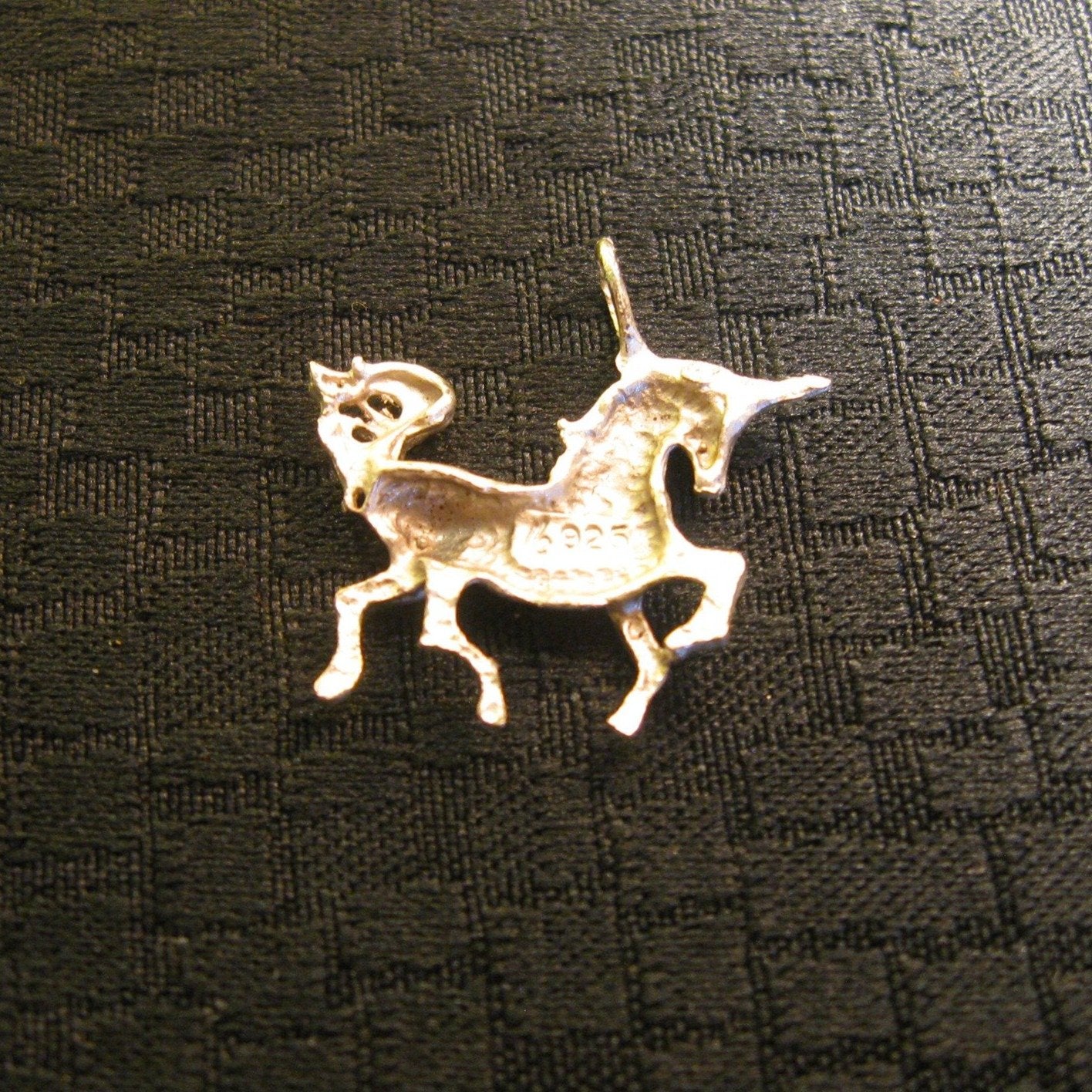 SS Sterling Silver Unicorn Charm - NIB