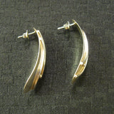 SS Sterling Silver Drop Earrings 3.5cm - NIB