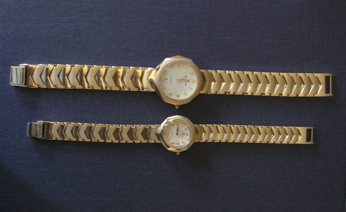 Hoverta watches matching Set of 2 Gents and Ladies